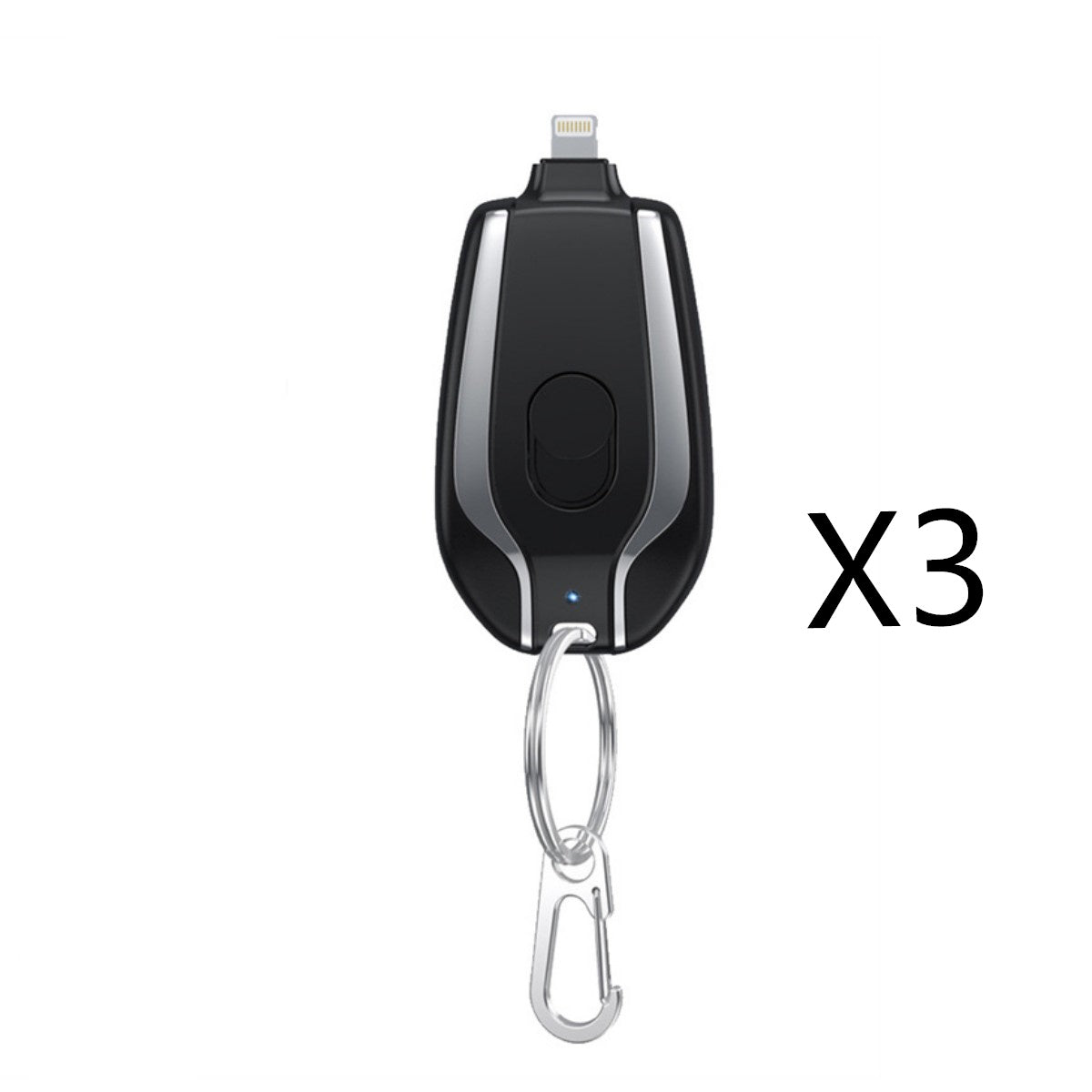 1500mAh Mini Power Emergency Pod  With Type-C Ultra-Compact Mini Battery Pack Fast Charging Backup Power Bank