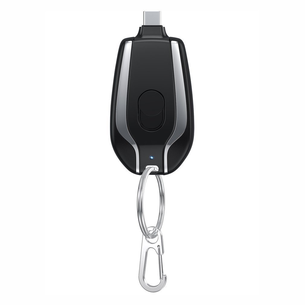 1500mAh Mini Power Emergency Pod  With Type-C Ultra-Compact Mini Battery Pack Fast Charging Backup Power Bank
