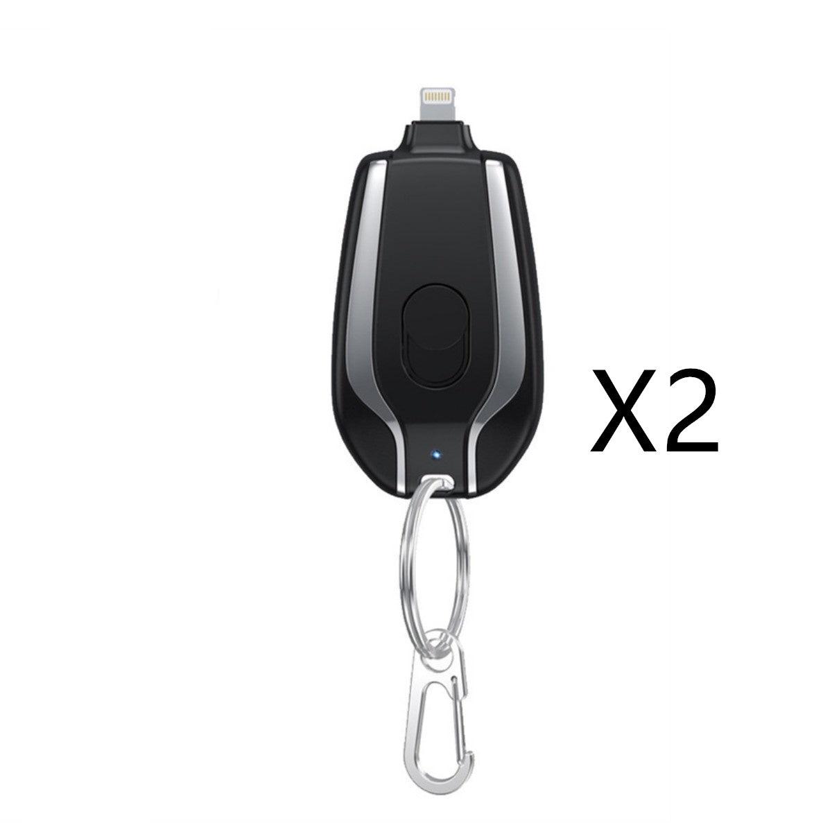 1500mAh Mini Power Emergency Pod  With Type-C Ultra-Compact Mini Battery Pack Fast Charging Backup Power Bank