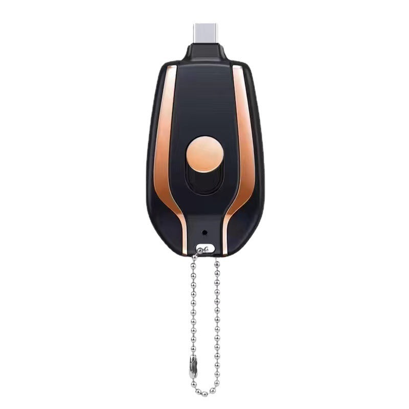 1500mAh Mini Power Emergency Pod  With Type-C Ultra-Compact Mini Battery Pack Fast Charging Backup Power Bank