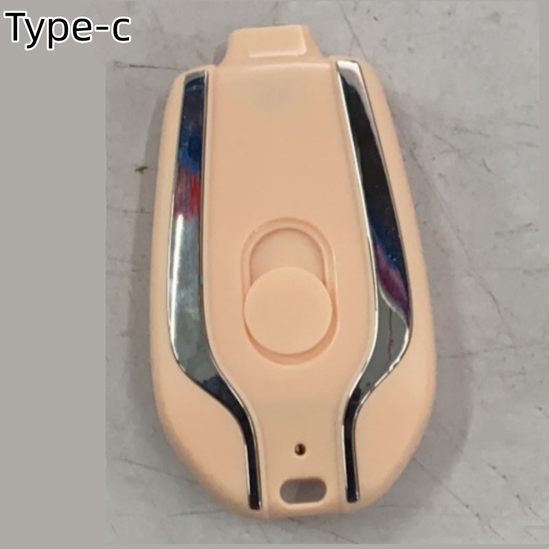 1500mAh Mini Power Emergency Pod  With Type-C Ultra-Compact Mini Battery Pack Fast Charging Backup Power Bank