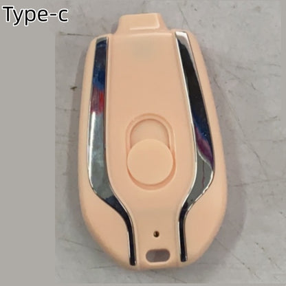 1500mAh Mini Power Emergency Pod  With Type-C Ultra-Compact Mini Battery Pack Fast Charging Backup Power Bank